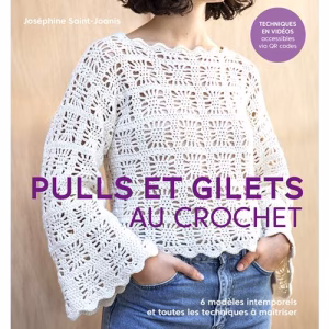 Livre Pulls et gilets au crochet – 6 modèles
