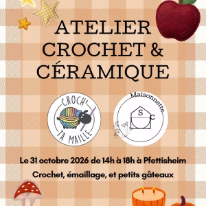 Atelier créatif crochet & céramique